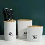 Bamboo Knife Block 2