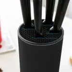Black Knife Block Without Knives 3