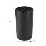 Black Knife Block Without Knives 5