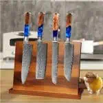Magnetic Wood Knife Block 1
