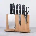 Magnetic Wood Knife Block 2