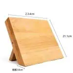 Magnetic Wood Knife Block 4