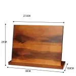 Magnetic Wood Knife Block 6
