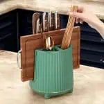 Sage Green Knife Block 1