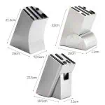 Stainless Steel Knife Block 5